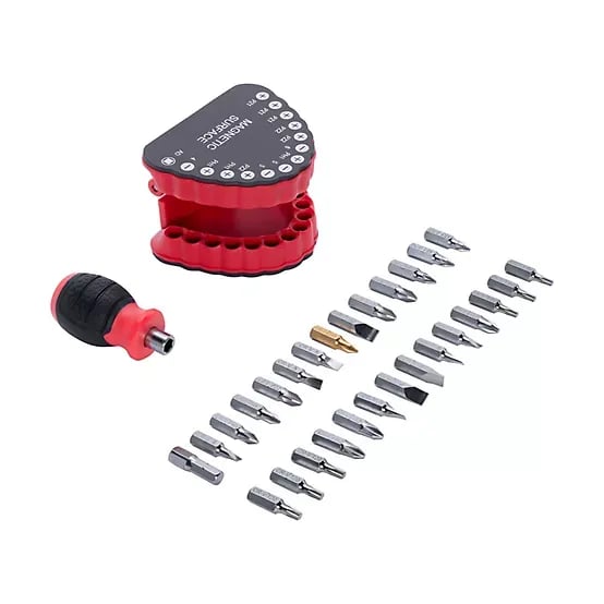 Barn Star 28 pc. Dental Style Bit Set with Stubby Handle