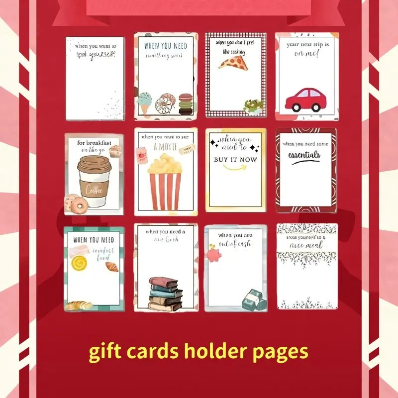 Christmas Gift Card Organizer