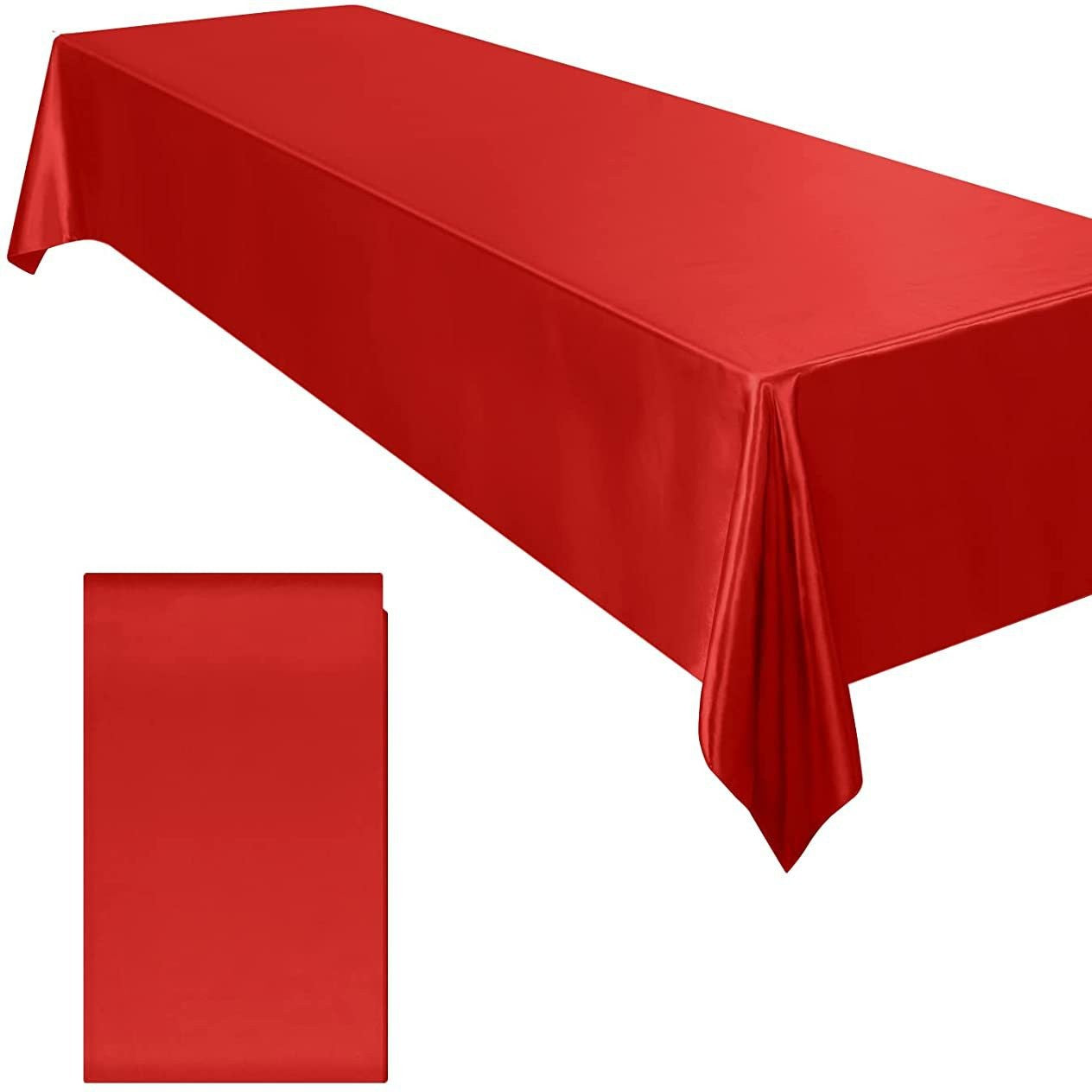 🤍 Premium Polyester Rectangle Tablecloth