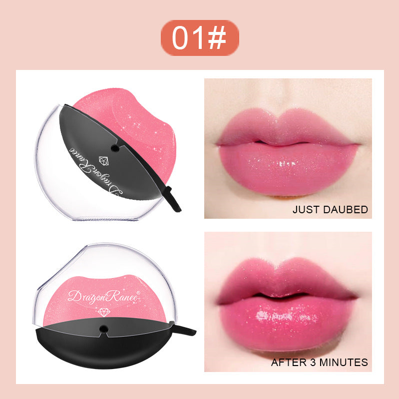 💋 Lazy Lips Shape Color Changing Pearl Lipstick