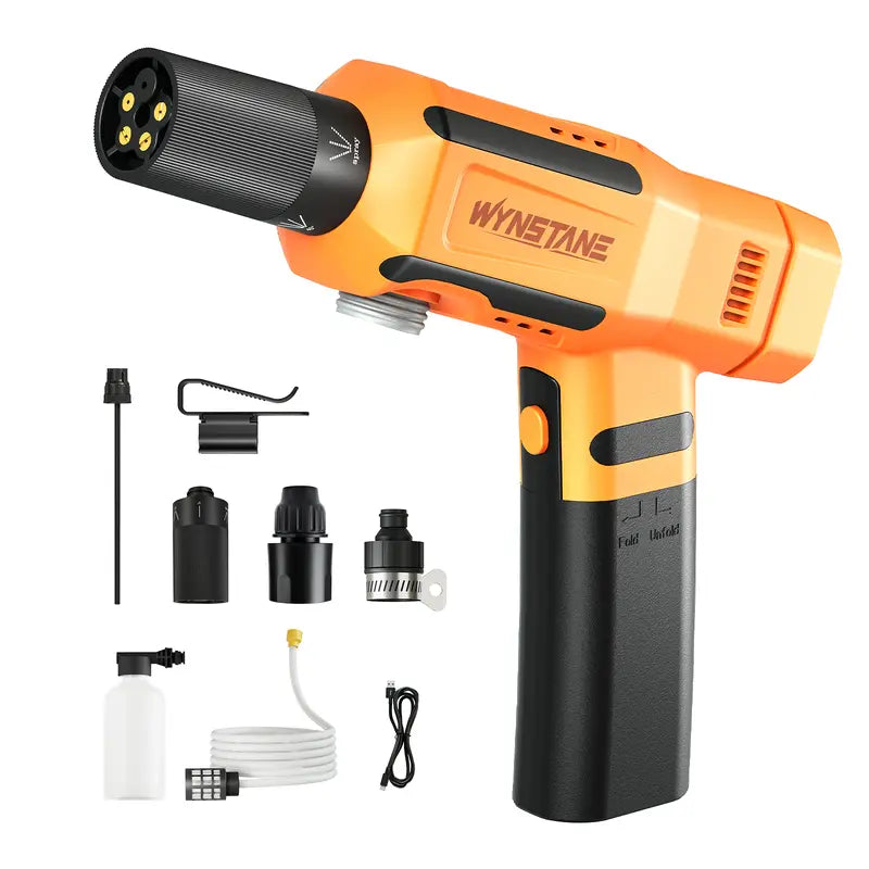 💦 WYNSTANE Portable Foldable Cordless Pressure Washer 🚗✨