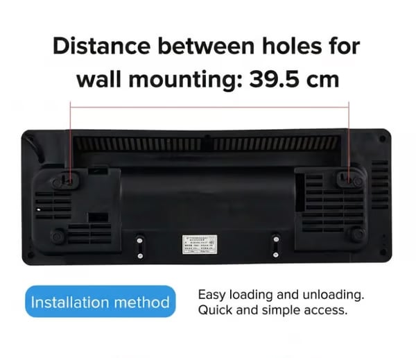 Wall-mounted air conditioner for domestic use