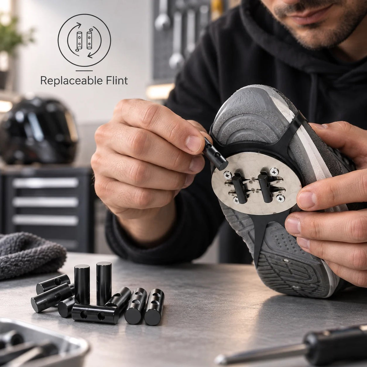 🏍️ Motorcycle Boot Spark Sliders 🔥 | Real Sparks & Eye-Catching Riding Effects ⚡