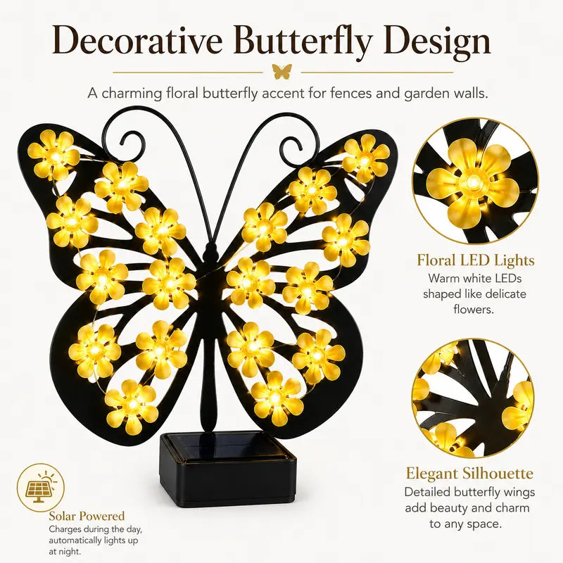 🦋Solar Butterfly Garden Light