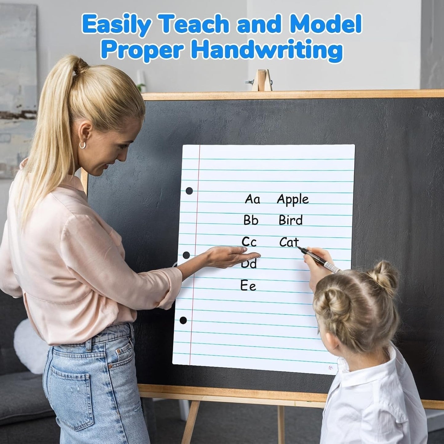 📝 Giant Magnetic Dry Erase Drawing Pad – Large Reusable Whiteboard for Classroom, Homeschool & Creative Learning Activities
