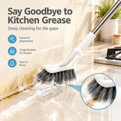 Adjustable Length Stainless Steel Telescopic Long Handle Crevice Cleaning Brush 🧹 - image 8