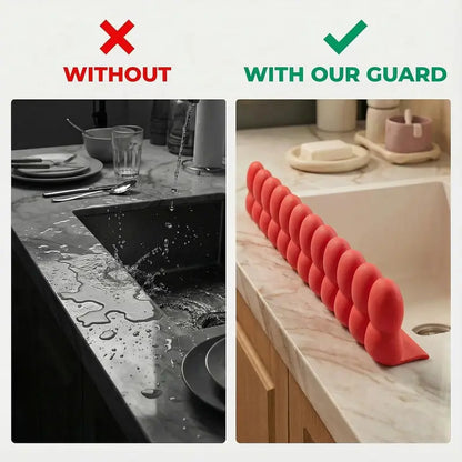🚰✨ Silicone Sink Splash Guard – Keep Countertops Dry & Mess-Free with This Faucet Water Catcher! 💦