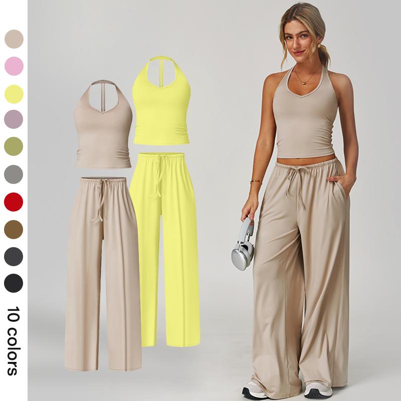 Women’s 2-Piece Athleisure Workout Outfit Set