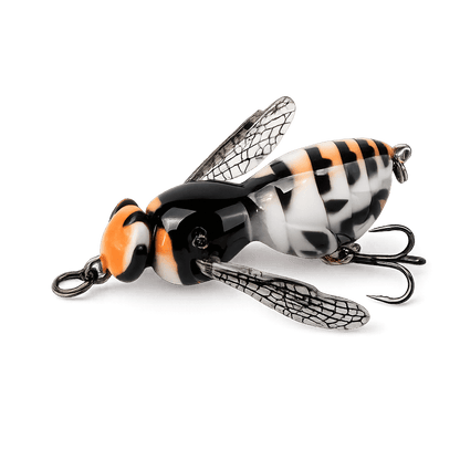 49% OFF – 🐝 Bionic Wasp Topwater Lure That Triggers Explosive Strikes