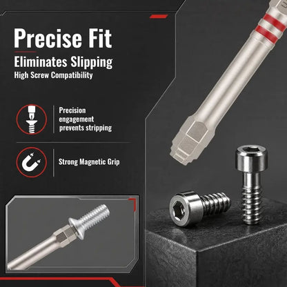 6-Piece High-Strength Magnetic Drill Bits (65mm/100mm)
