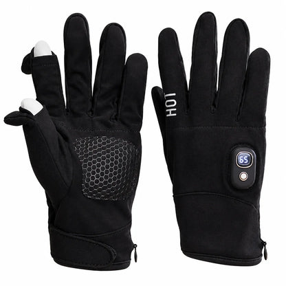 🔥 HOT SALE | Rechargeable Heated Gloves – Touchscreen Winter Gloves with Adjustable Heat for Skiing, Hiking & Outdoor Use