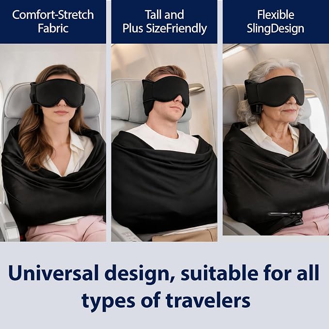 Airplane Sleep Support Set, 3 in 1 Airplane Sleep Support System