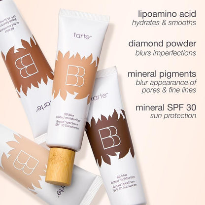 BB blur tinted moisturizer SPF 30 - instantly brightens, hydrates & smooths your skin