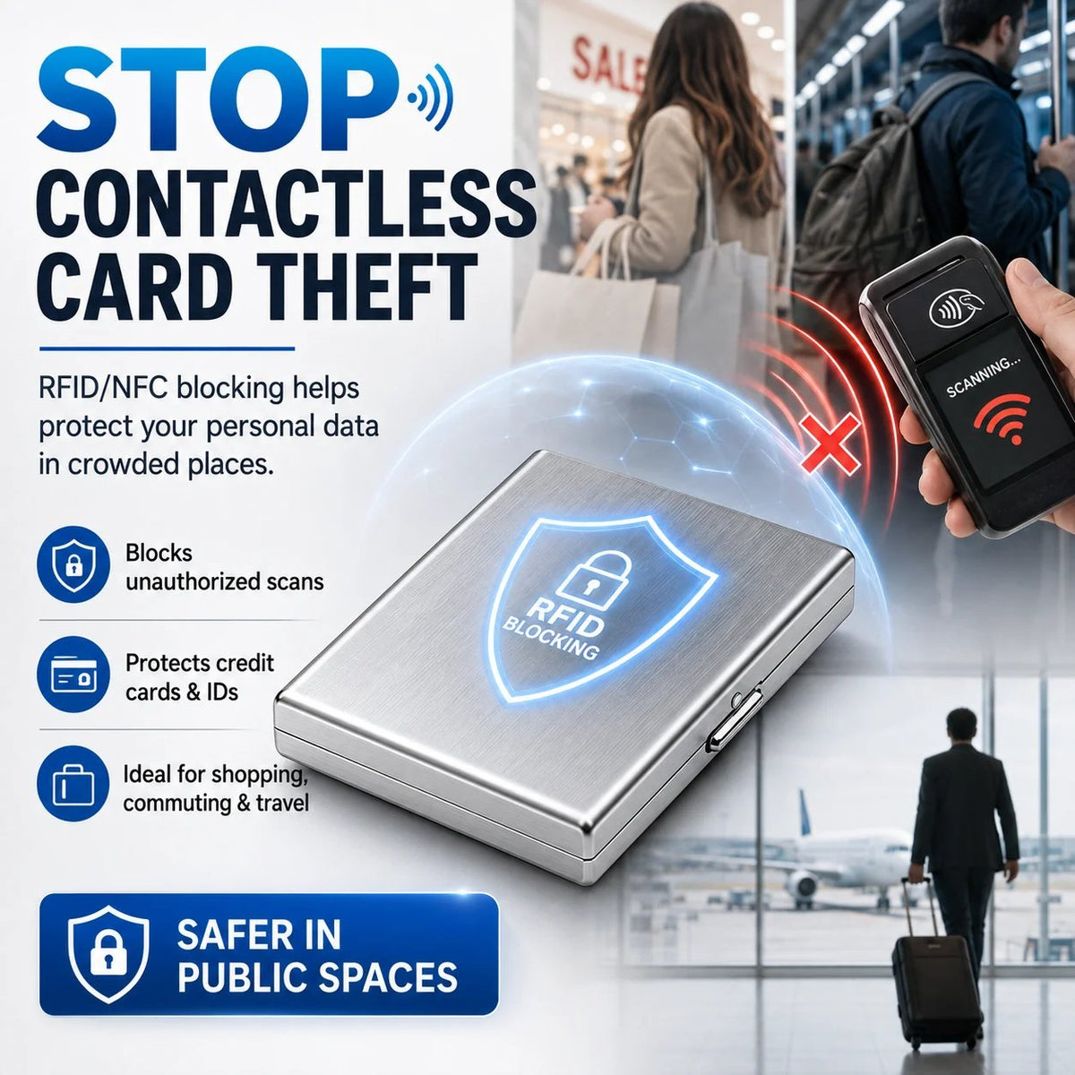 💫RFID Credit Card Holder