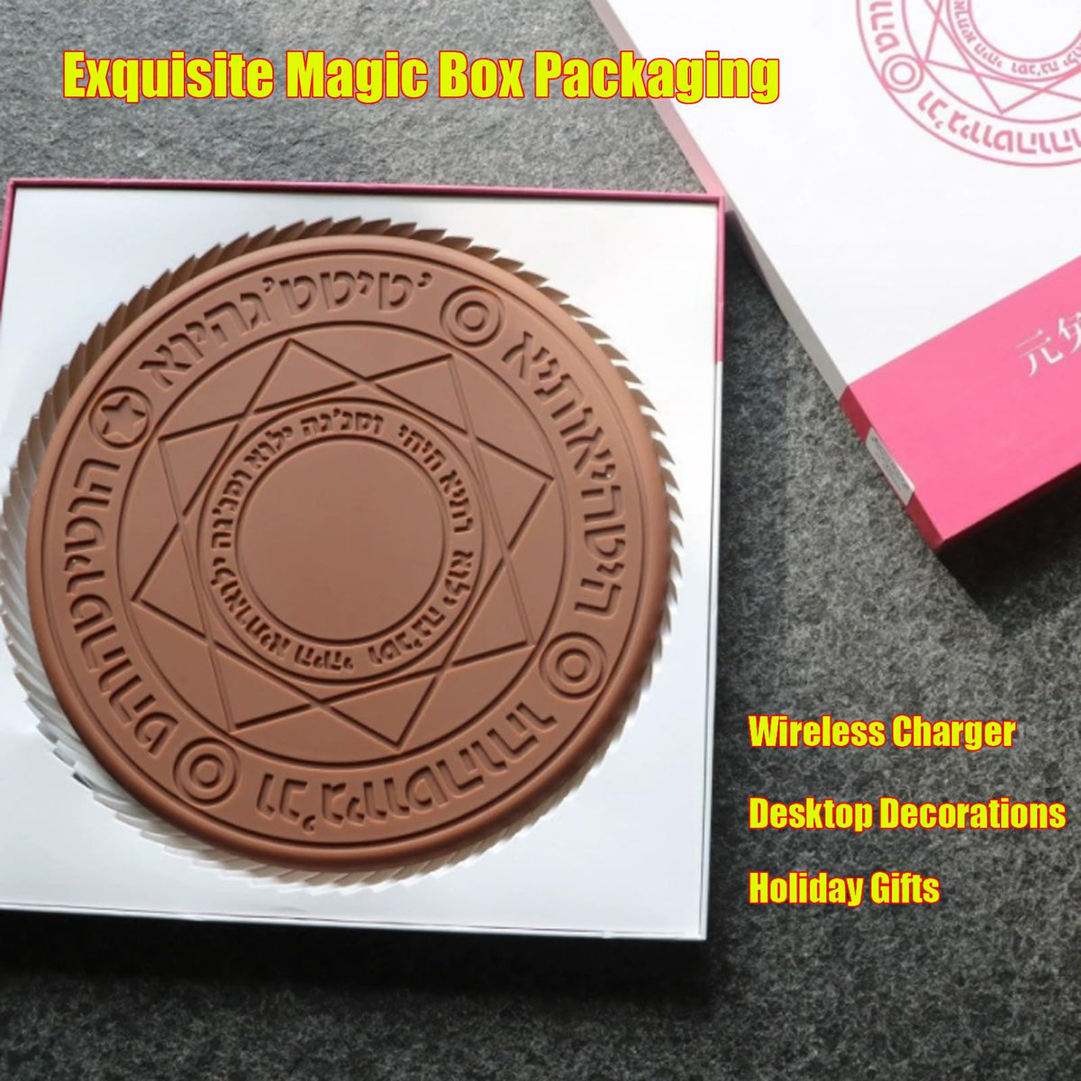 10W Magical Girl Sound and Light Wireless Charger
