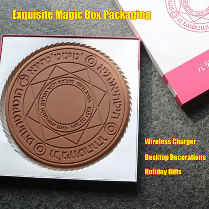 10W Magical Girl Sound and Light Wireless Charger