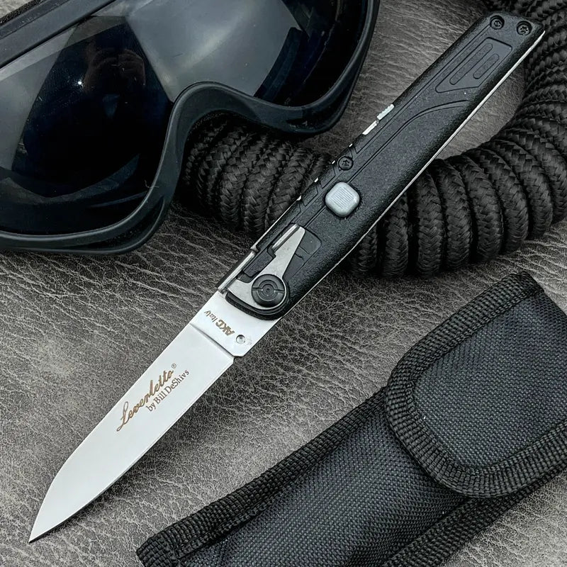 🔪High Hardness Stock Colt II Folding Knife with Safety Lock