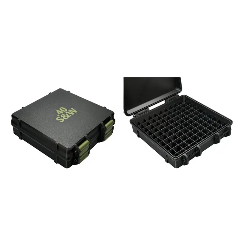 🧰 100 Slot Ammo Storage Organizer Case | 🔒 Snap-Lock Storage Box | 🎯 Range Gear Storage | 🚀 New Variations Added Regularly