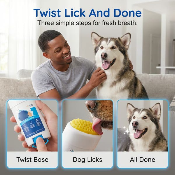 Last Day 50% OFF🔥No-Brush Dog Dental Gel