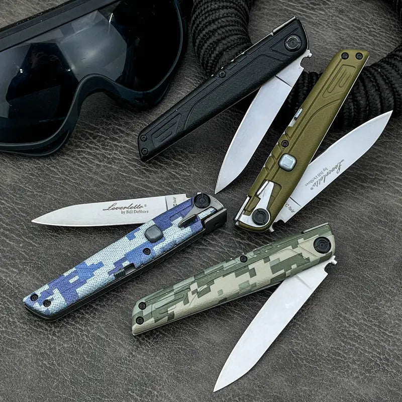 🔪High Hardness Stock Colt II Folding Knife with Safety Lock