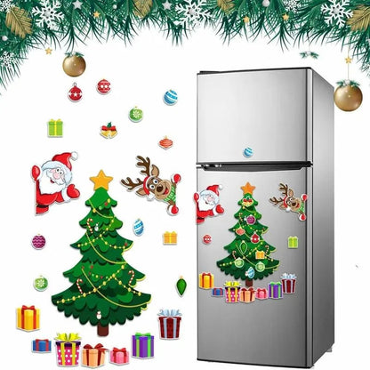 🎄Christmas Refrigerator Magnets,Christmas Tree Magnets for Fridge Stickers