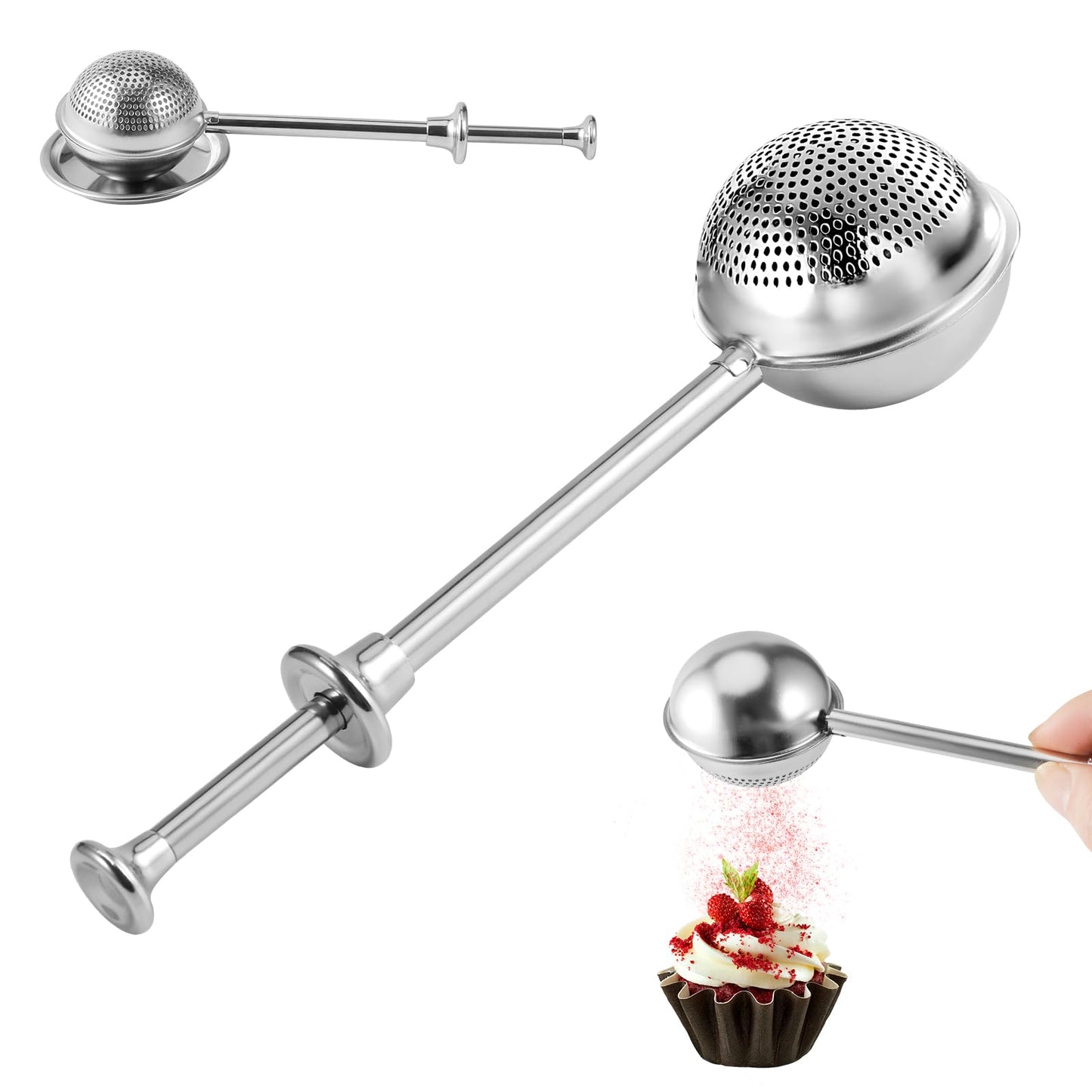 👩‍🍳Flour Duster for Baking & Dessert Decorating
