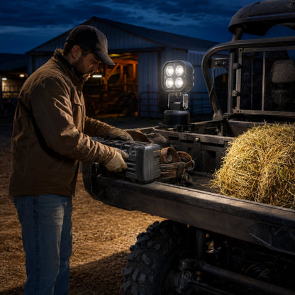 🏕️ Omni-Directional Magnetic LED Pod Light