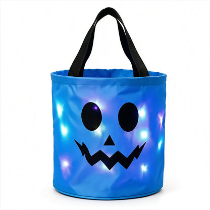 LED Light Up Halloween Candy Bucket