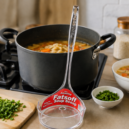 Oil Separating Spoon-Fat Skimmer