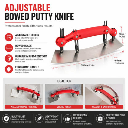 🔥Adjustable Curved Scraper
