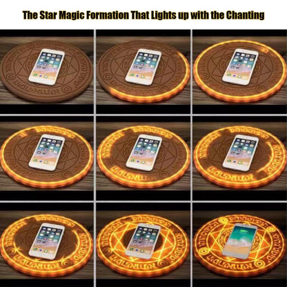 10W Magical Girl Sound and Light Wireless Charger