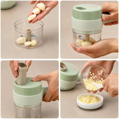 4-in-1 Handheld Electric Food Chopper