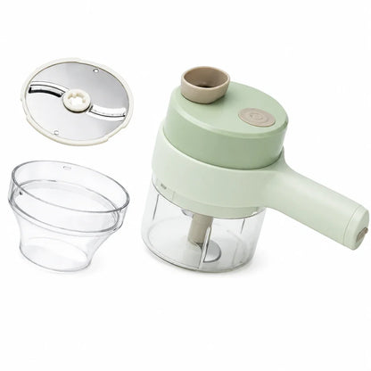 4-in-1 Handheld Electric Food Chopper