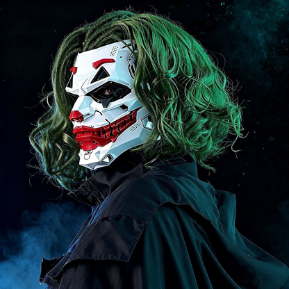🔥Hot Sale 49% OFF🔥Cyberpunk Joker Mask without Dreadlocks - The Ultimate Cosplay  Statement Piece