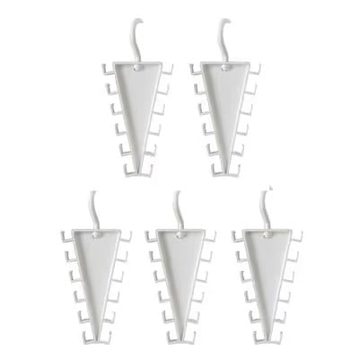 ✨ 12-Hook V-Shaped Closet Organizer – Save Space & Keep Accessories Tidy