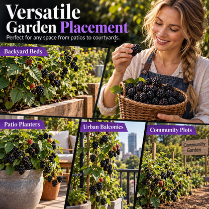 Brombeersamen 🍇🌱 Saftige wilde Brombeeren im eigenen Garten anbauen
