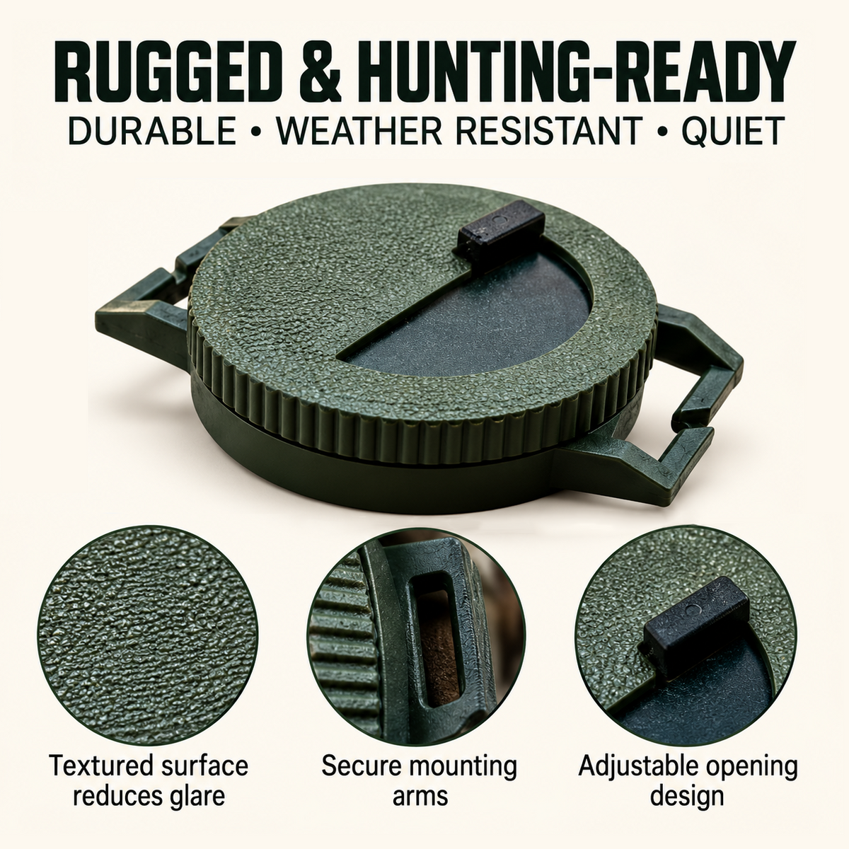 Bow Hunting Milkweed Dispenser - Wind Indicator Fluff For Saddle Hunters