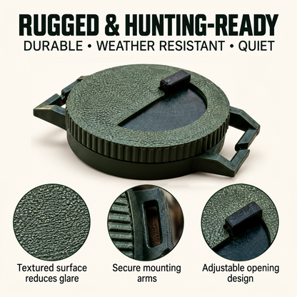 Bow Hunting Milkweed Dispenser - Wind Indicator Fluff For Saddle Hunters