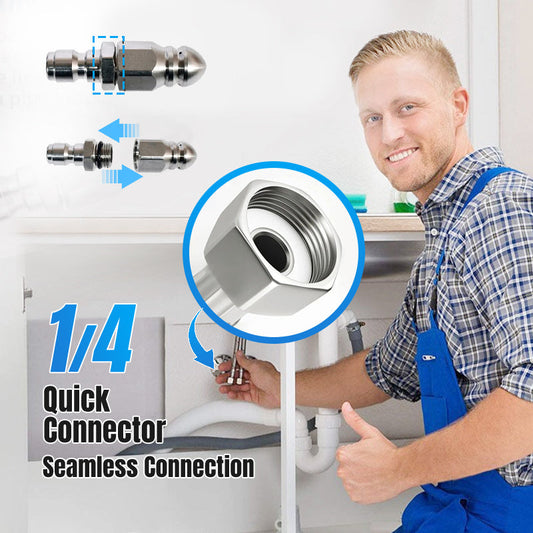 🔥Powerful Pipe Cleaning and Unclogging Nozzle