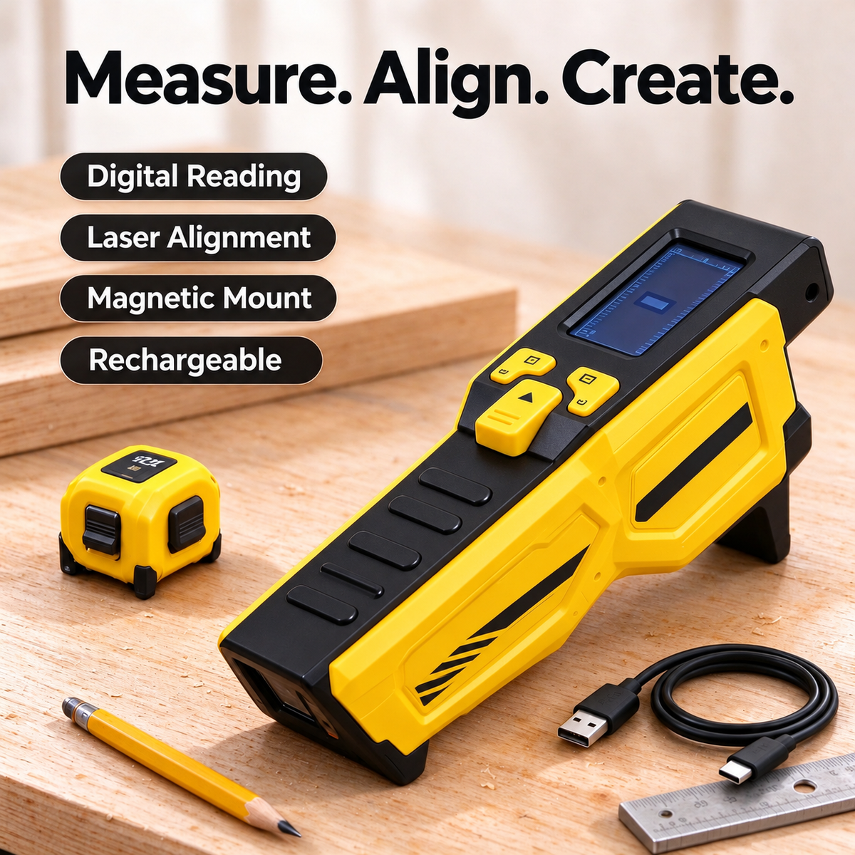 Digital Tape Measure / Laser Tape Measure