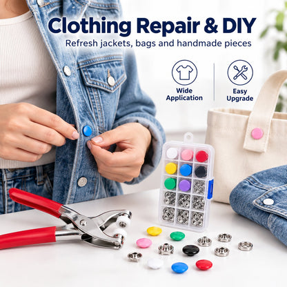 🧰 Snap Fastener Tool Kit