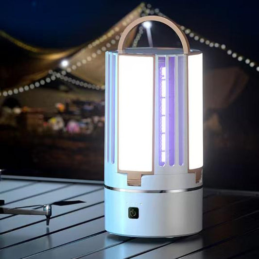 🏕️ 3-in-1 Rechargeable Camping Bug Zapper Light