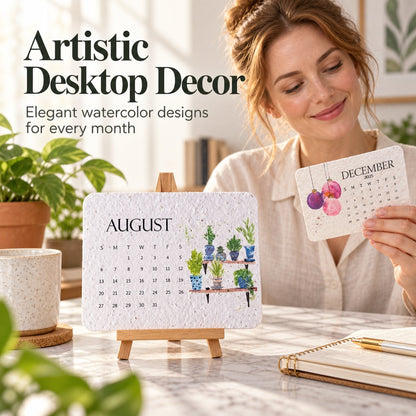 ✨Early Holiday Sale 45% OFF🌱Eco-Friendly Plantable “Timeless” Seed Calendar 2027