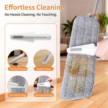360° Swivel Fine-Mist Spray Mop (Includes 4 Washable Pads)