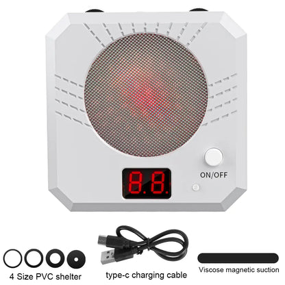 Rechargeable Laser Dry Firing Target - Portable Hunting Training Gear, 5 Difficulty Levels, Steel Plate Sound-Flash Feedback, Indoor Training Tool, Cost-Effective Gift for Male Shooters