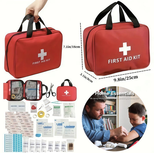 🚨 Waterproof First Aid Kit – Compact Emergency Kit For Home, Car & Outdoor