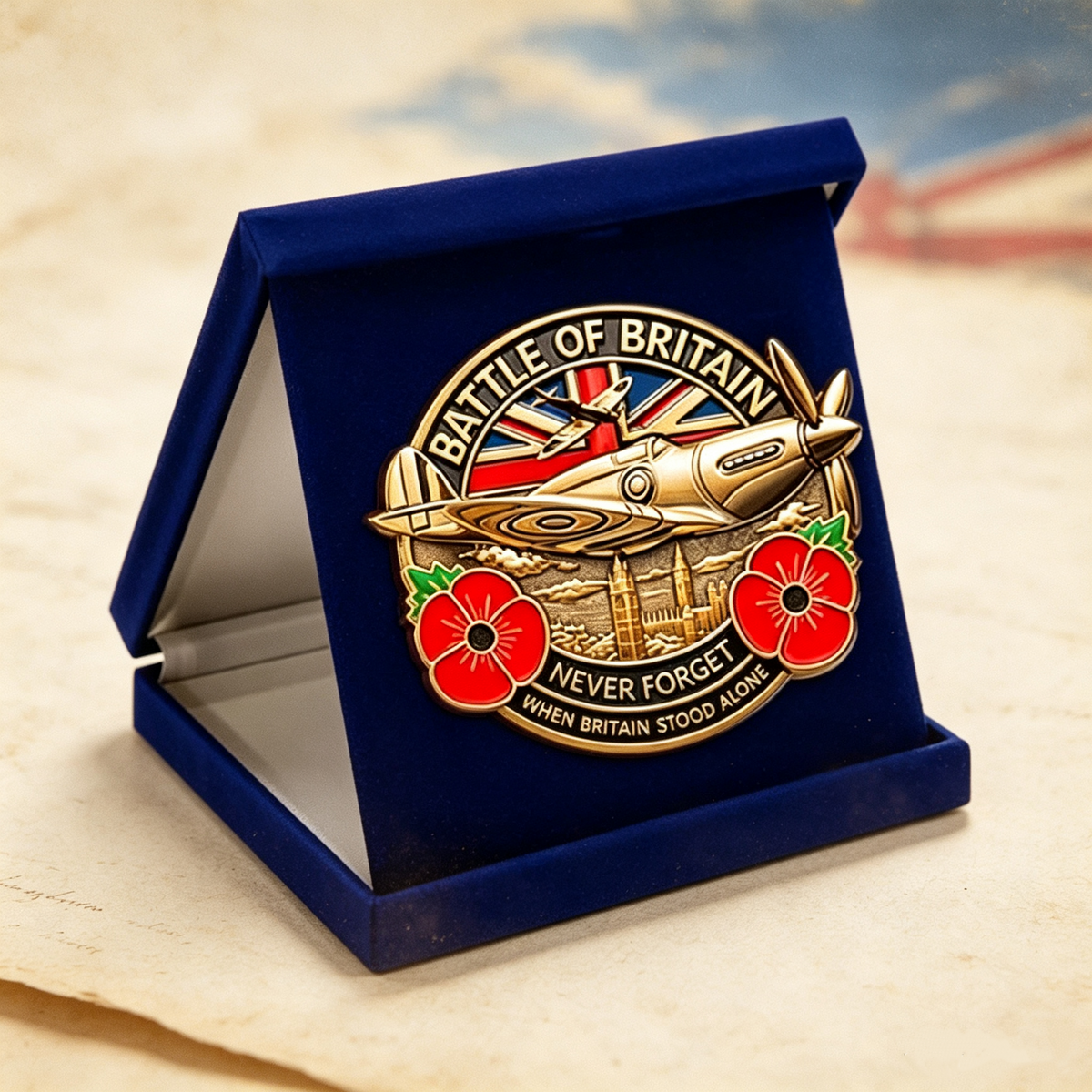 ✈️🎖️ [2026 Limited Edition] – 1940 “Never Forget” Aviation Valor Emblem