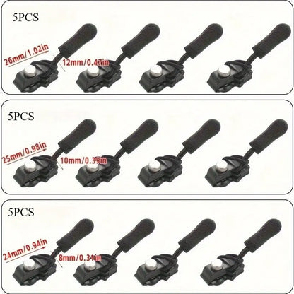 Zipper Repairer 15pcs Zipper Repairer | 3 Sizes