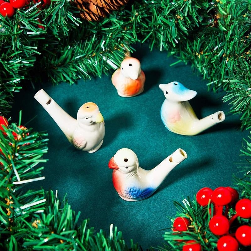 🔥Hot Sale🐦 Ceramic Water Bird Whistles – 6-Piece Set 🐦