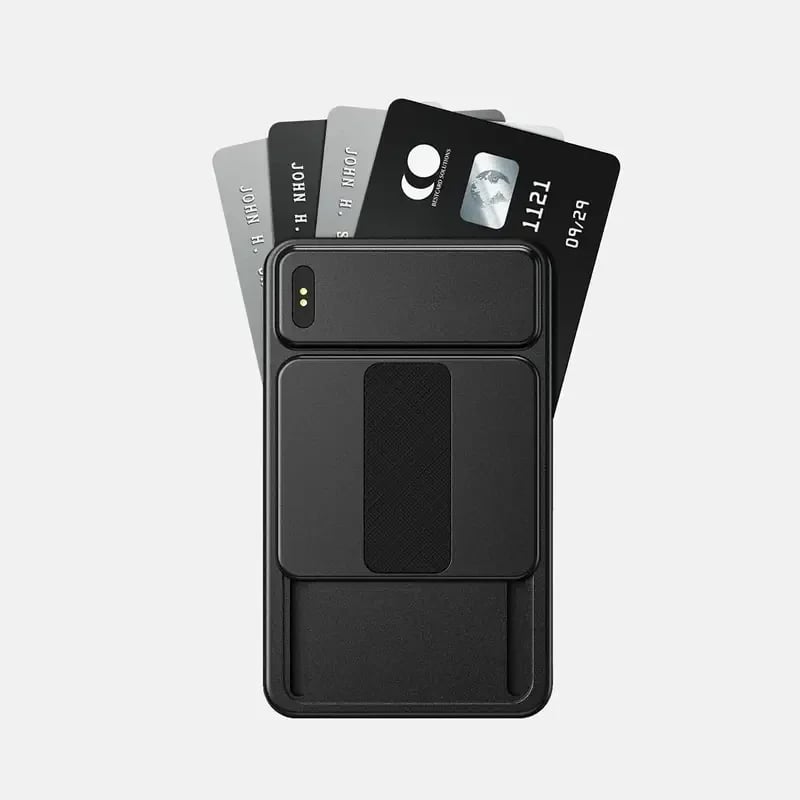 🏆 ✨ Smart Minimalist Wallet 2.0 – Slim Metal Card Holder with Built-In Tracker, RFID Blocking & MagSafe Compatibility🧲